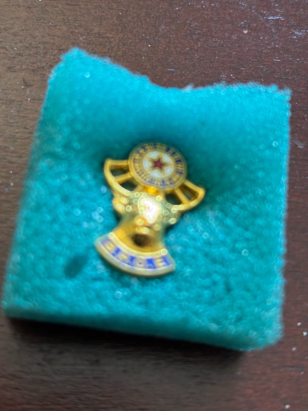 Vintage B.P.O.E. Lapel Pin Back Tie Hat